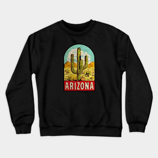 Arizona Crewneck Sweatshirt by Midcenturydave